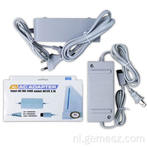 US EU UK Plug Wii AC-adapter